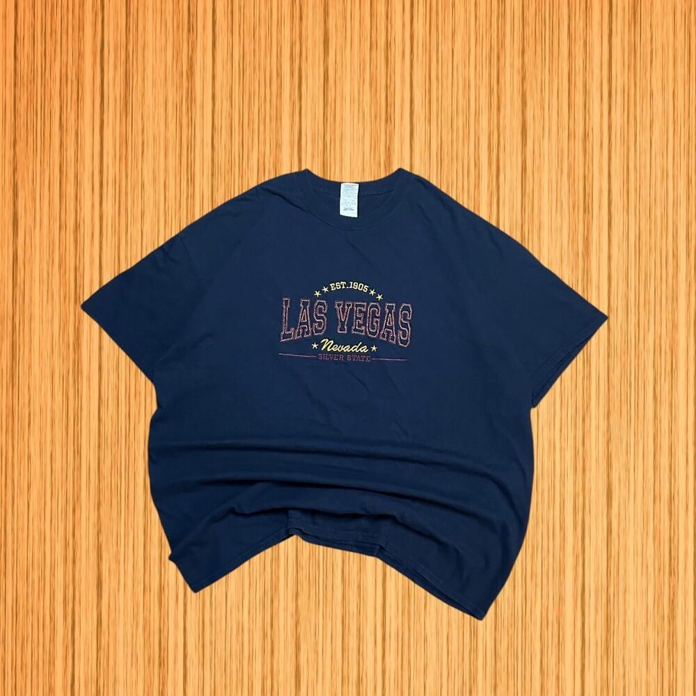 Las Vegas Nevada Embroidered T-Shirt